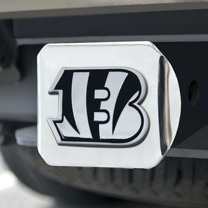 Cincinnati Bengals Chrome Trailer Hitch Cover