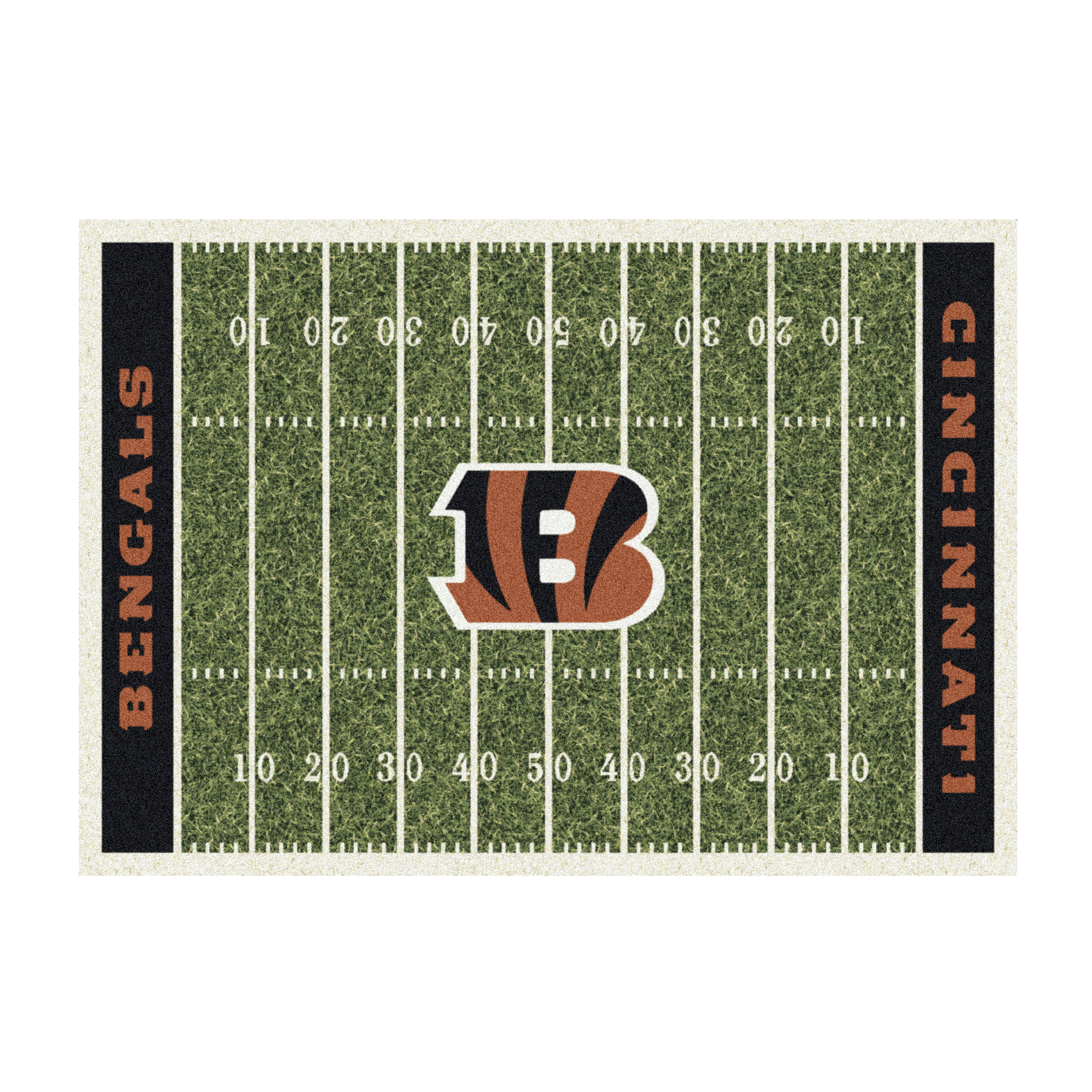 Cincinnati Bengals 8 X 11 HOMEFIELD Rug