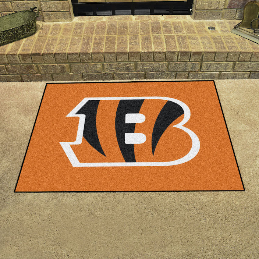 Cincinnati Bengals 34 x 45 ALL STAR Floor Mat - Logo