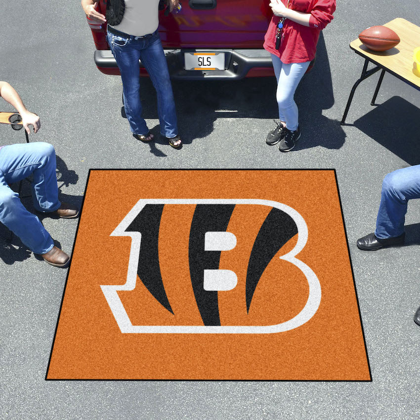 Cincinnati Bengals TAILGATER 60 x 72 Rug - Logo