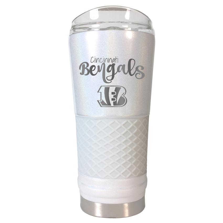 Cincinnati Bengals 24 oz OPAL Draft Travel Tumbler