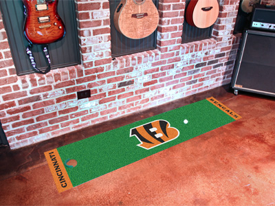 Cincinnati Bengals Putting Green Mat 18 x 72