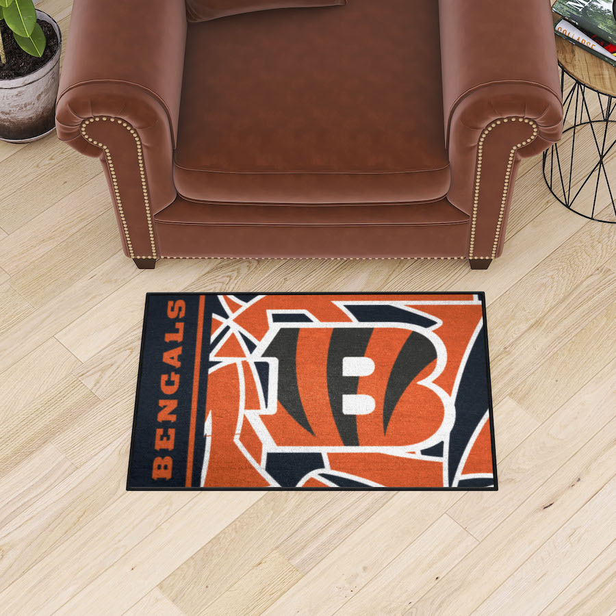 Cincinnati Bengals 20 x 30 Quick Snap Starter Floor Mat