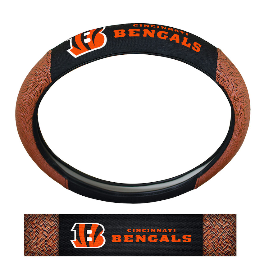 Cincinnati Bengals Sport Grip Steering Wheel Cover