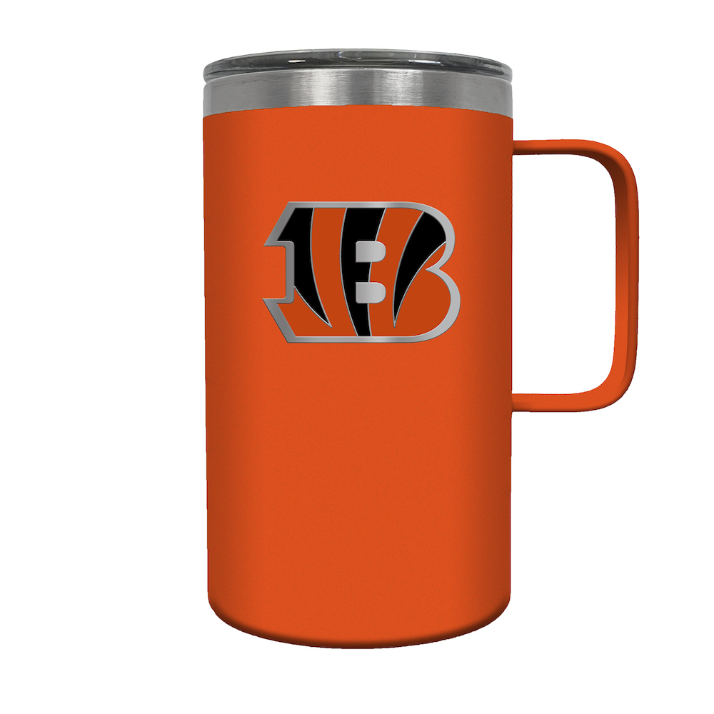 Cincinnati Bengals 18 oz HUSTLE Travel Mug - Team Color