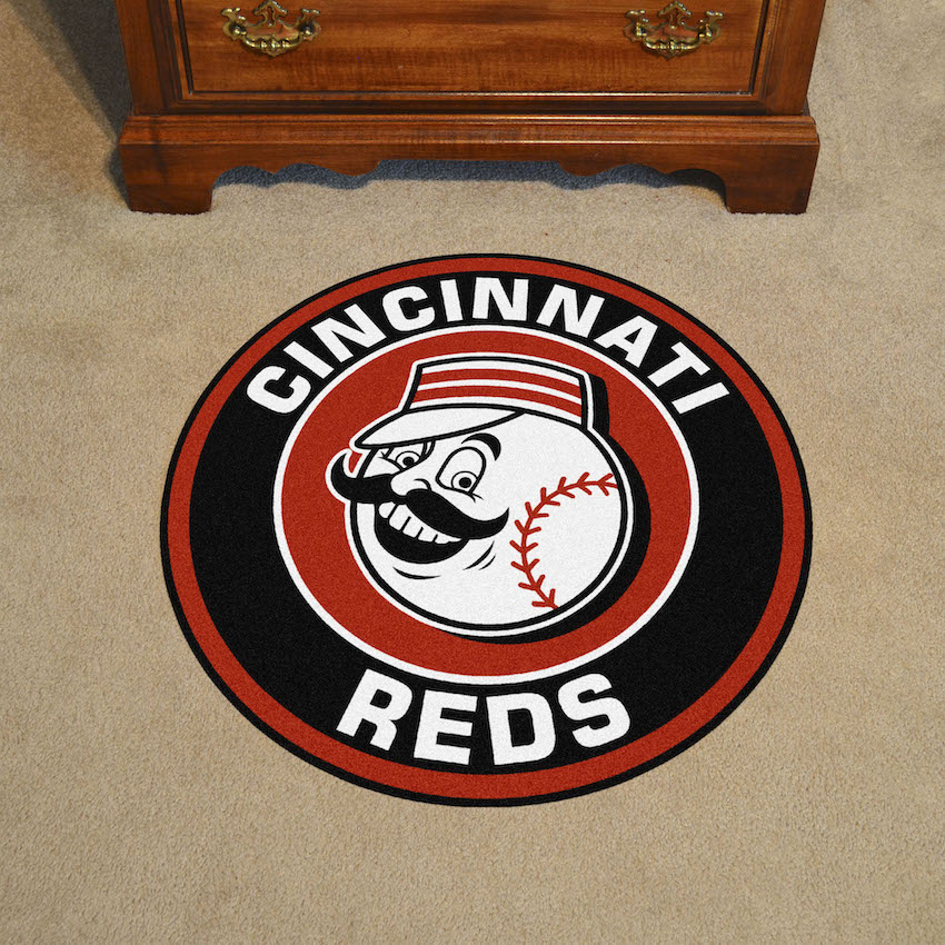 Cincinnati Reds ALT LOGO Roundel Mat