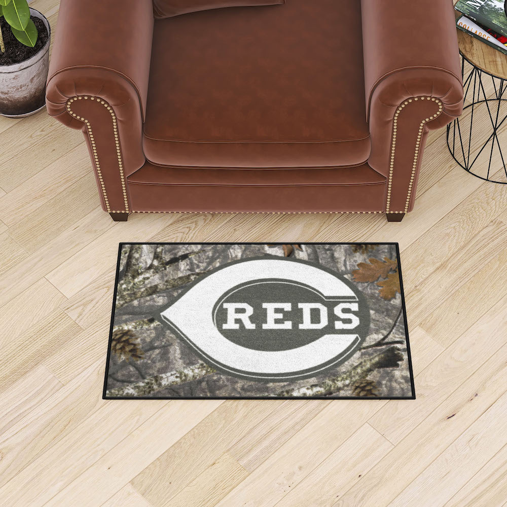 Cincinnati Reds CAMO 20 x 30 Starter Floor Mat