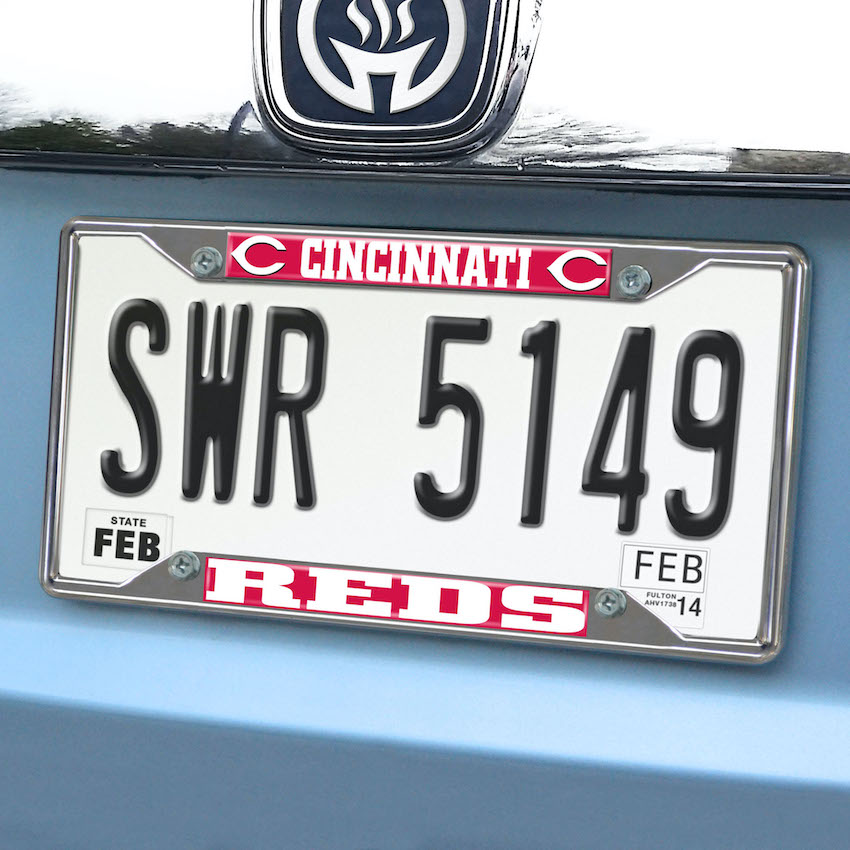 Cincinnati Reds License Plate Frame