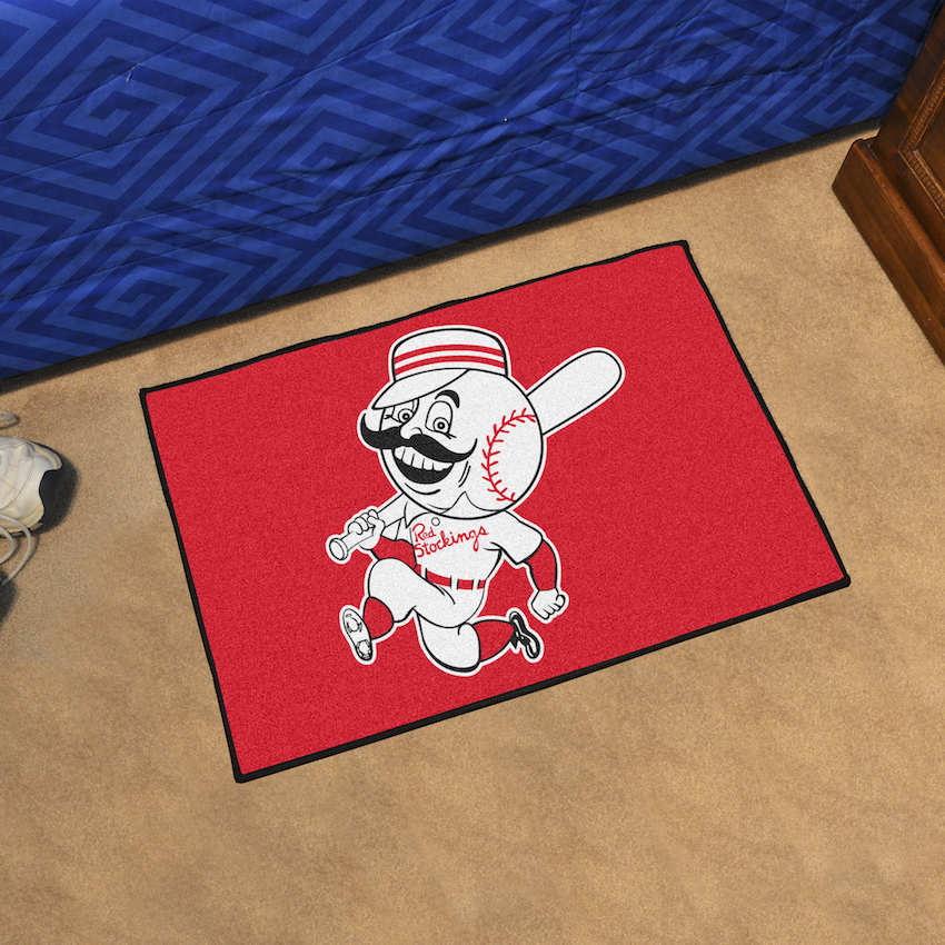 Cincinnati Reds MLBCC Vintage 20 x 30 STARTER Floor Mat - Throwback Logo