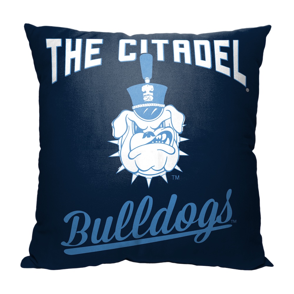 Citadel Bulldogs ALUMNI Decorative Throw Pillow 18 x 18 inch