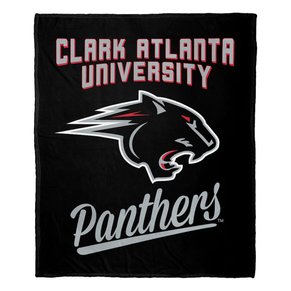 Clark Atlanta Panthers ALUMNI Silk Touch Throw Blanket 50 x 60 inch