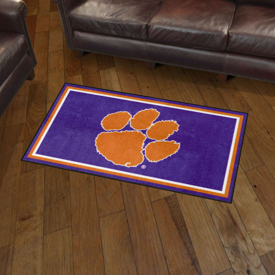 Clemson Tigers ALT LOGO 3x5 Area Rug