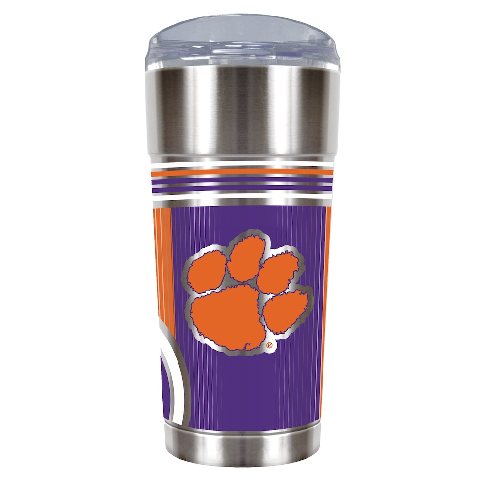 Clemson Tigers COOL VIBES 24 oz Eagle Travel Tumbler