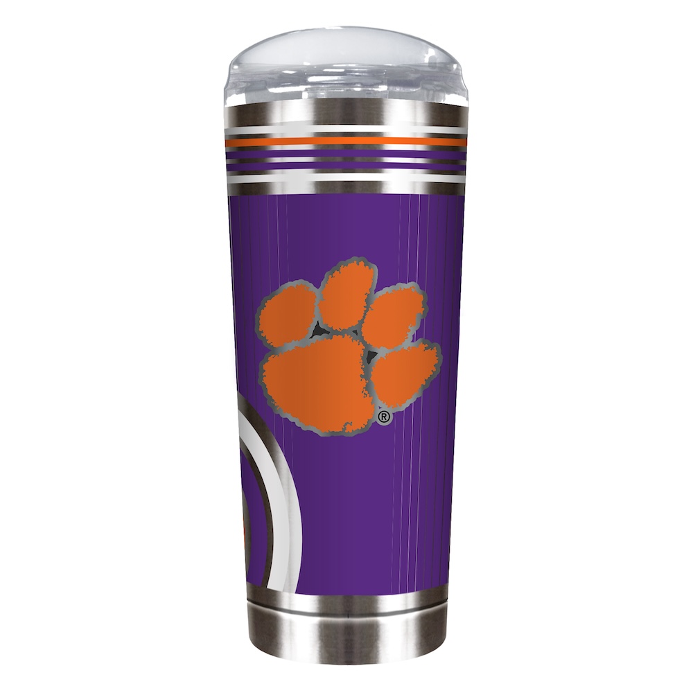 Clemson Tigers COOL VIBES 18 oz Roadie Travel Tumbler