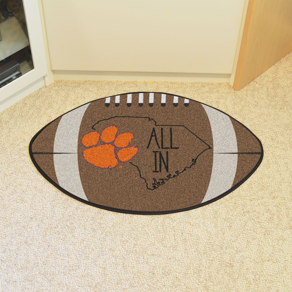 Clemson Tigers SOUTHERN STYLE 22 x 35 Football Mat