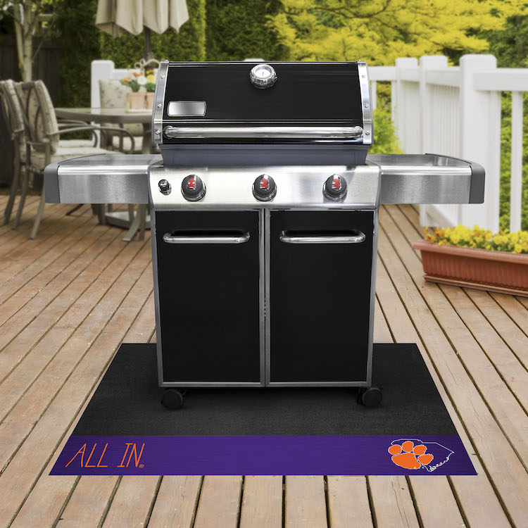 Clemson Tigers SOUTHERN STYLE Grill Mat