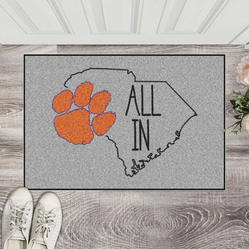 Clemson Tigers SOUTHERN STYLE 20 x 30 STARTER Floor Mat