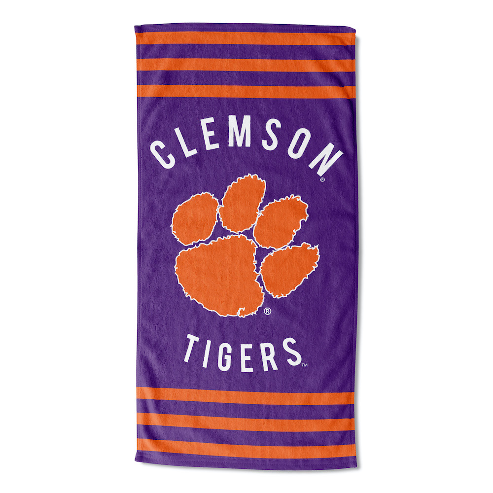 Clemson Tigers Beach Towel