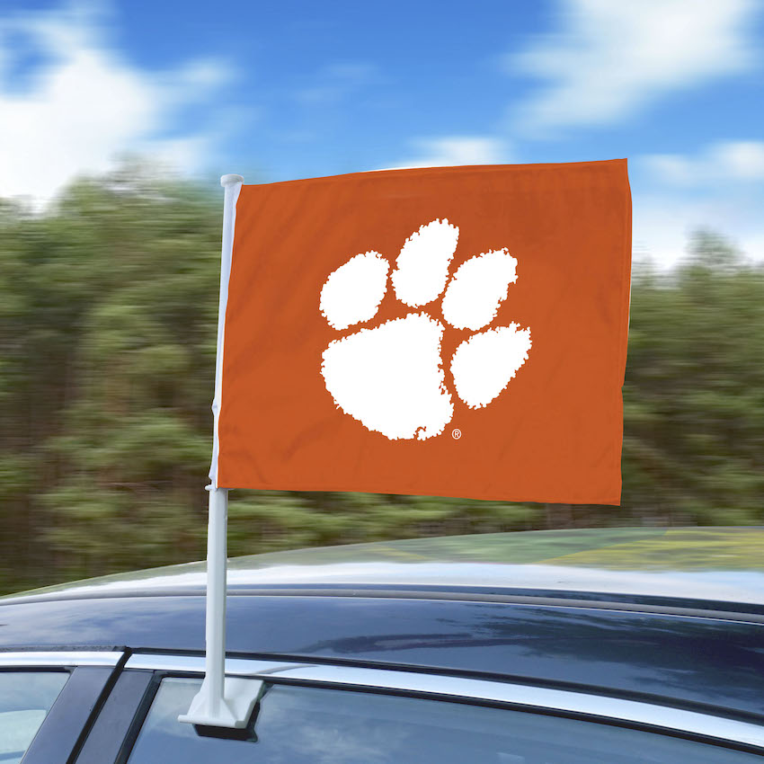 Clemson Tigers Car Flag