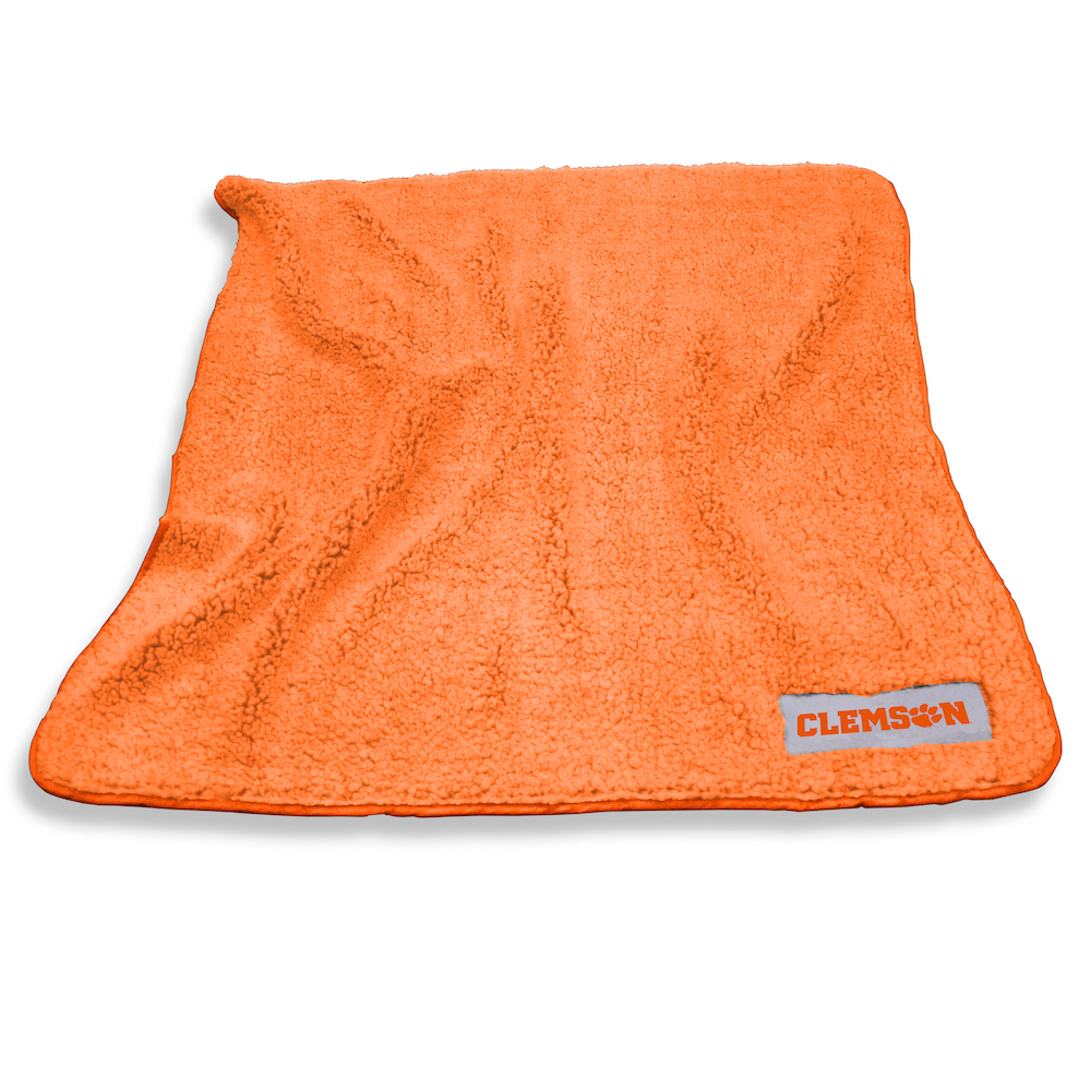 Clemson Tigers Color Frosty Throw Blanket