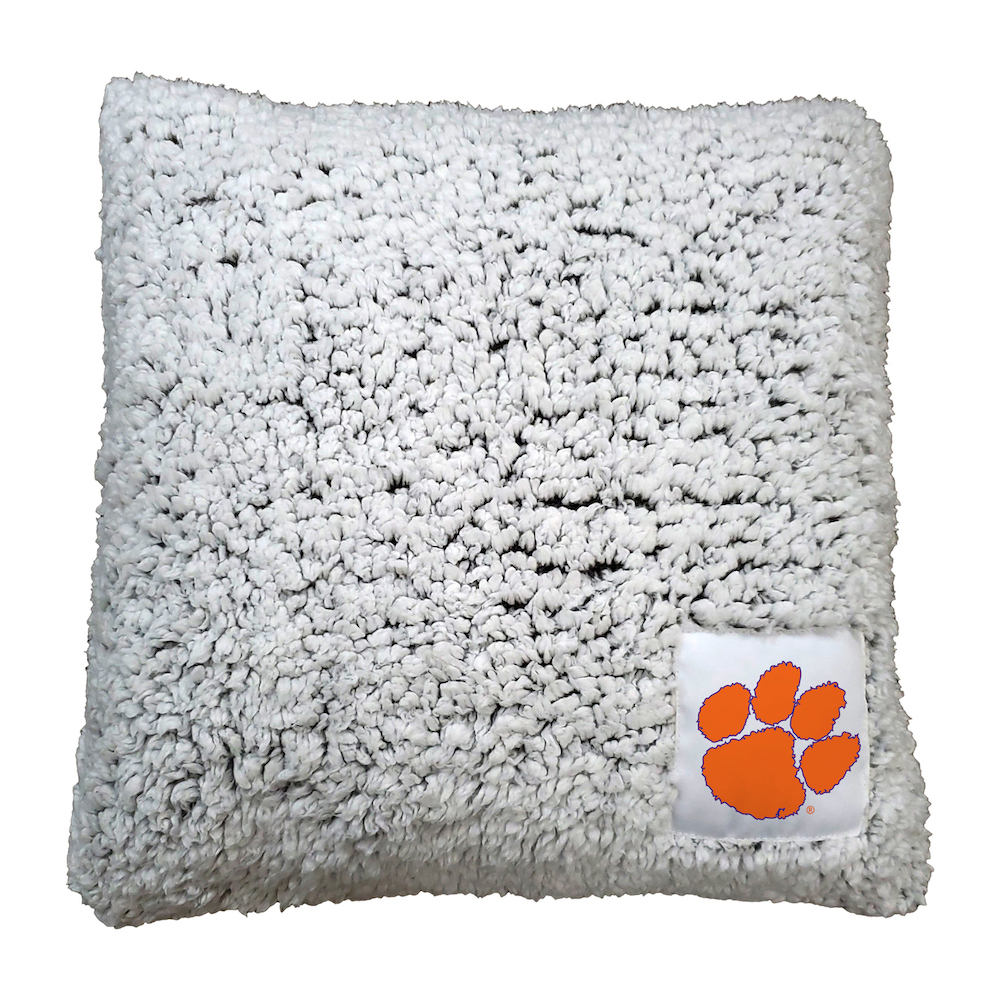 Clemson Tigers Frosty Throw Pillow