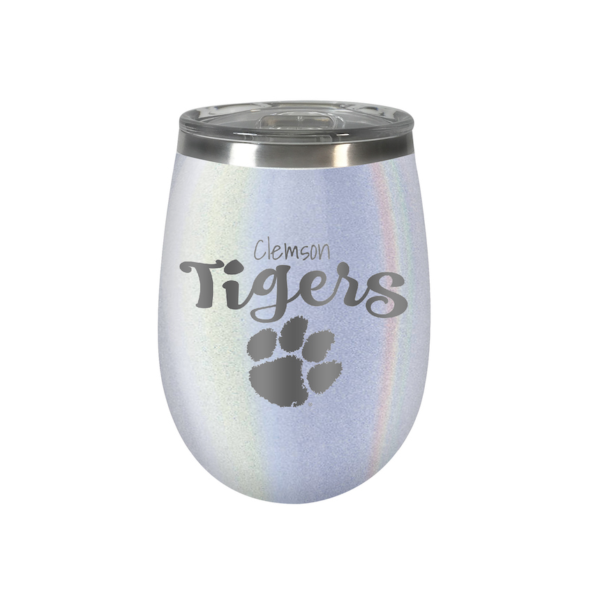 Clemson Tigers 10 oz OPAL Wine Tumbler