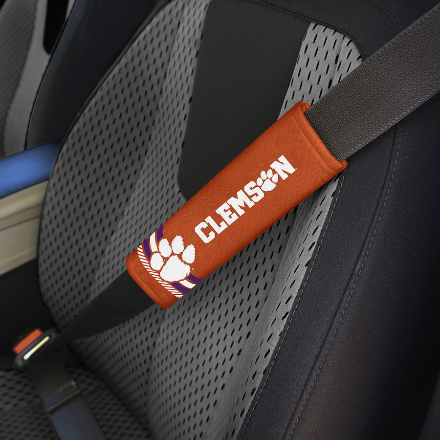 Clemson Tigers RALLY Seatbelt Pad (set of 2)