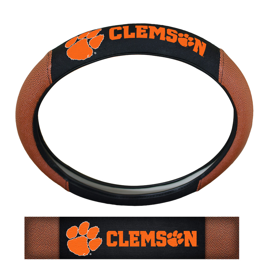 Clemson Tigers Sport Grip Steering Wheel Cover