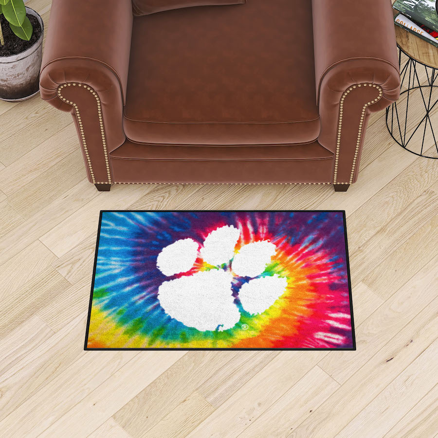 Clemson Tigers TIE-DIE 20 x 30 Starter Floor Mat