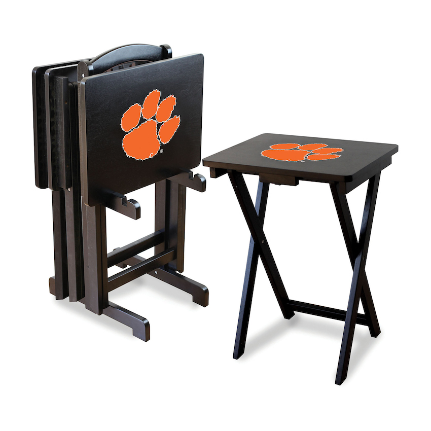 Clemson Tigers TV Snack Tray Set