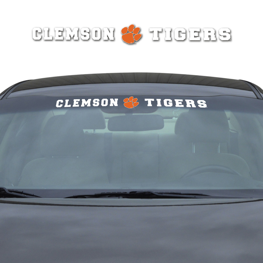 Clemson Tigers Windshield Decal