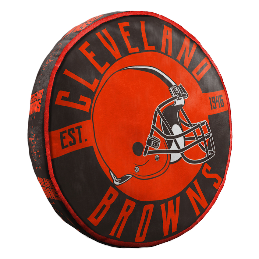 Cleveland Browns Travel Cloud Pillow - 15 inch