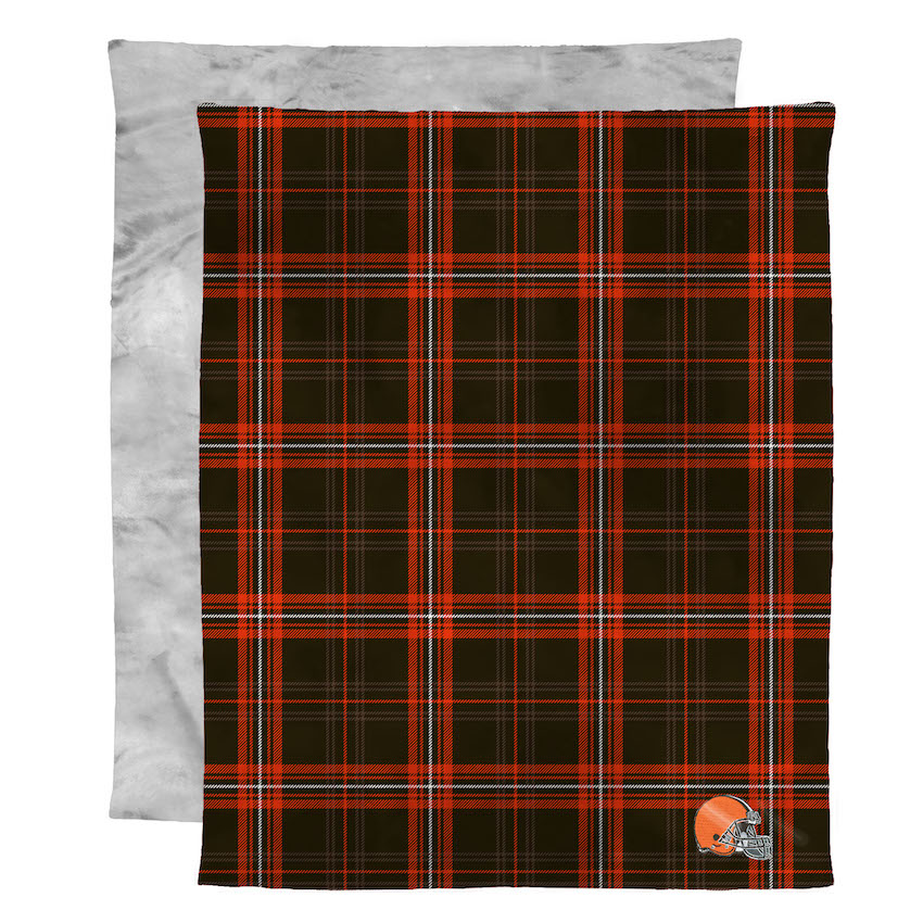 Cleveland Browns 2 Ply MINK Throw Blanket