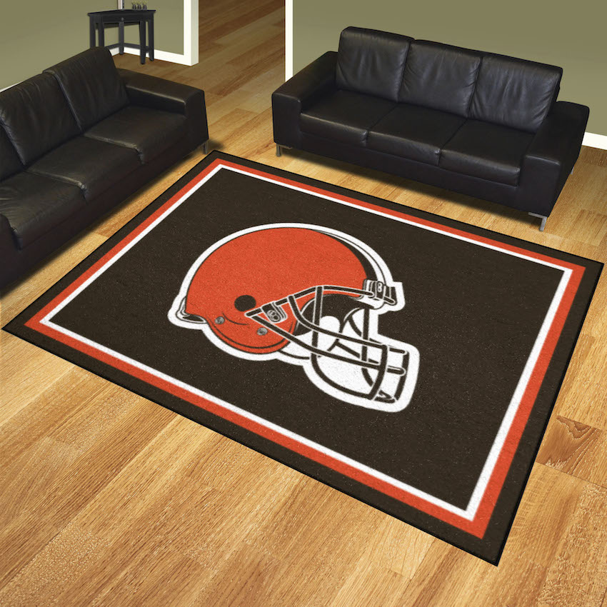 Cleveland Browns Ultra Plush 8x10 Area Rug