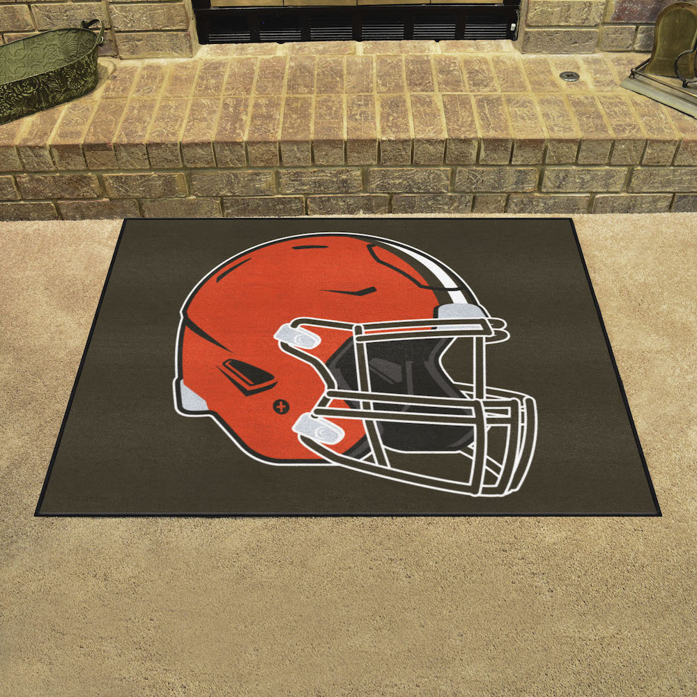 Cleveland Browns 34 x 45 ALL STAR Floor Mat - Helmet Logo