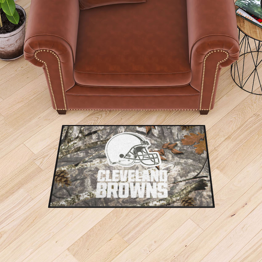 Cleveland Browns CAMO 20 x 30 Starter Floor Mat