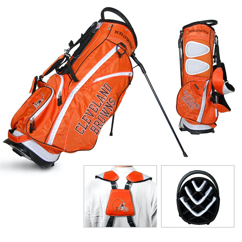 Cleveland Browns Fairway Carry Stand Golf Bag