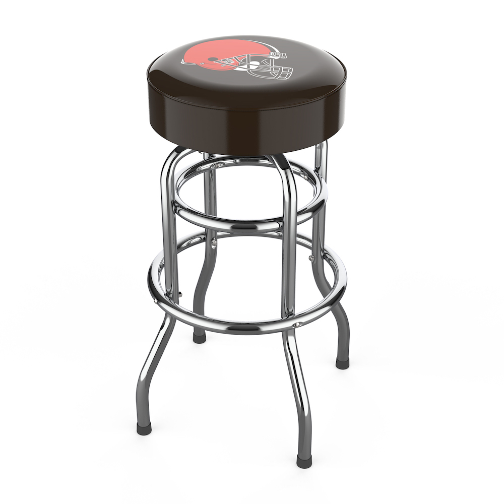 Cleveland Browns Chrome Bar Stool