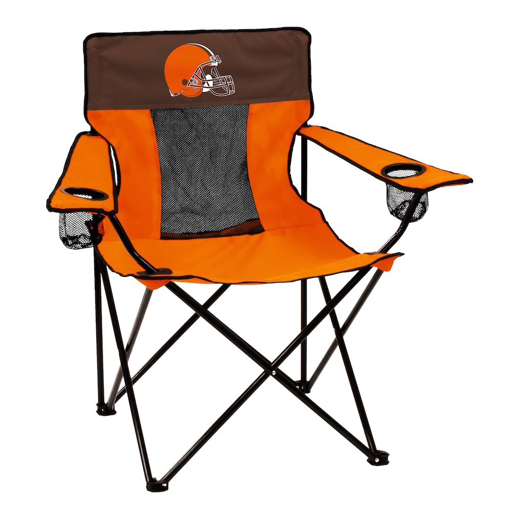 Cleveland Browns ELITE logo folding camp style chair