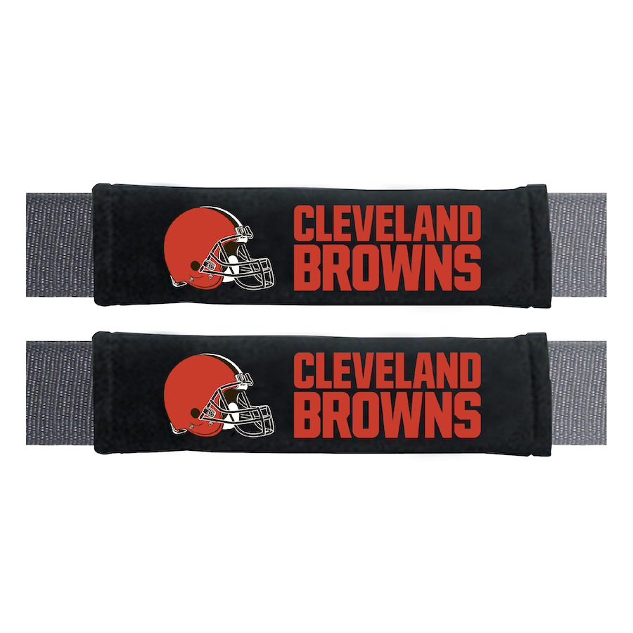 Cleveland Browns Embroidered Seatbelt Pad (set of 2)