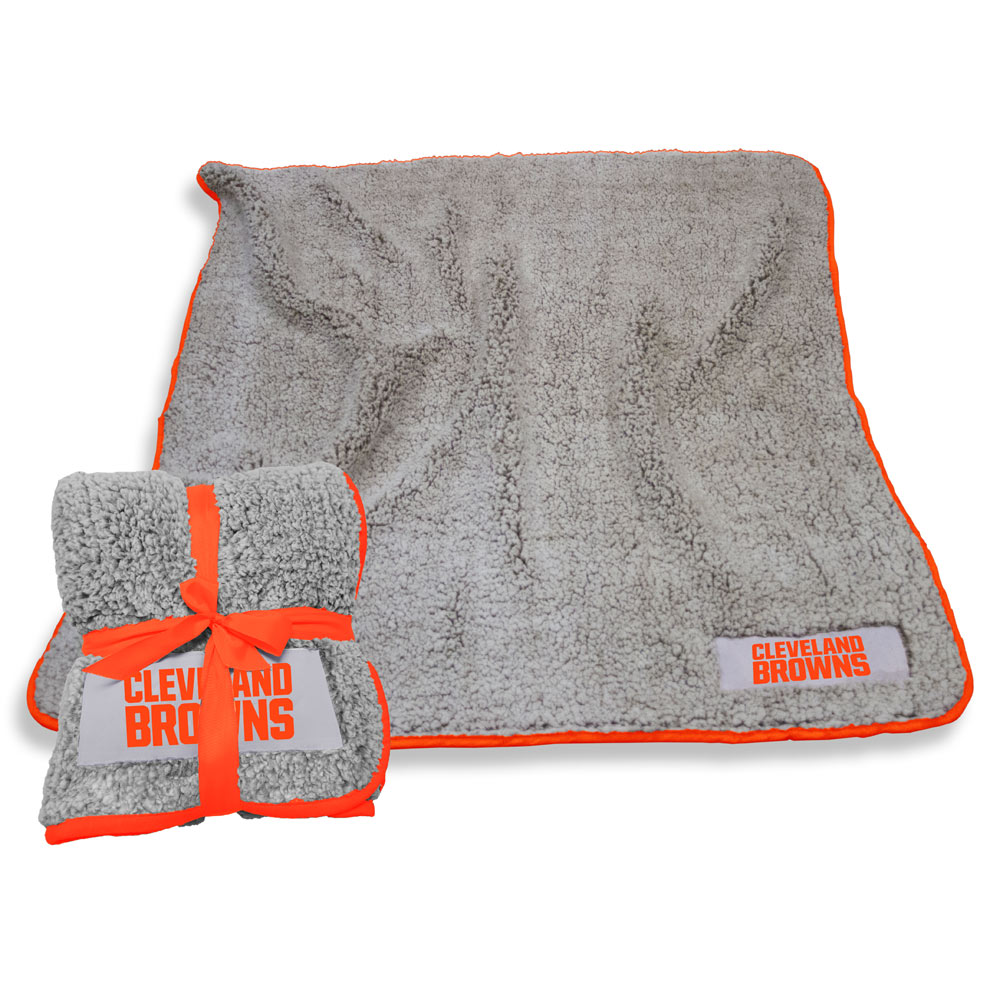 Cleveland Browns Frosty Throw Blanket