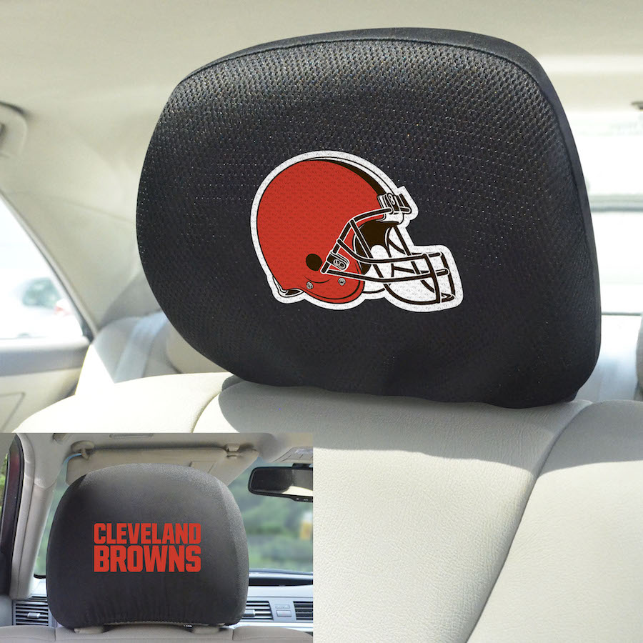 Cleveland Browns Head Rest Covers