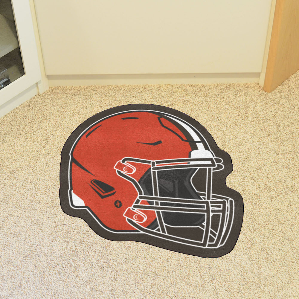 Cleveland Browns NFL HELMET Mascot Mat