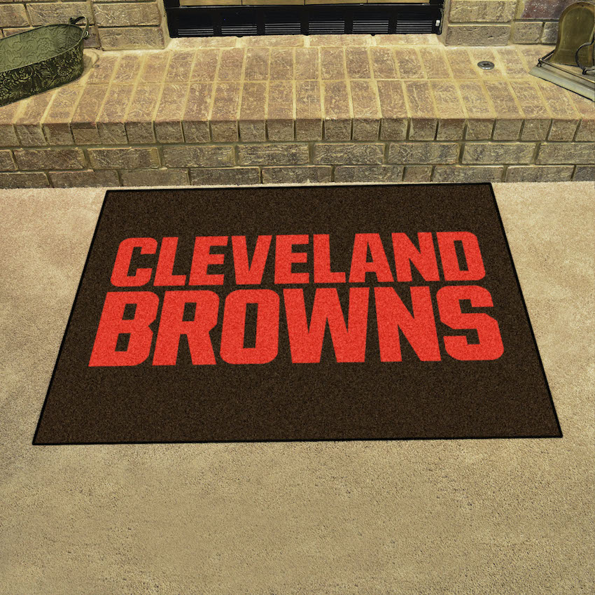 Cleveland Browns 34 x 45 ALL STAR Floor Mat - Logo