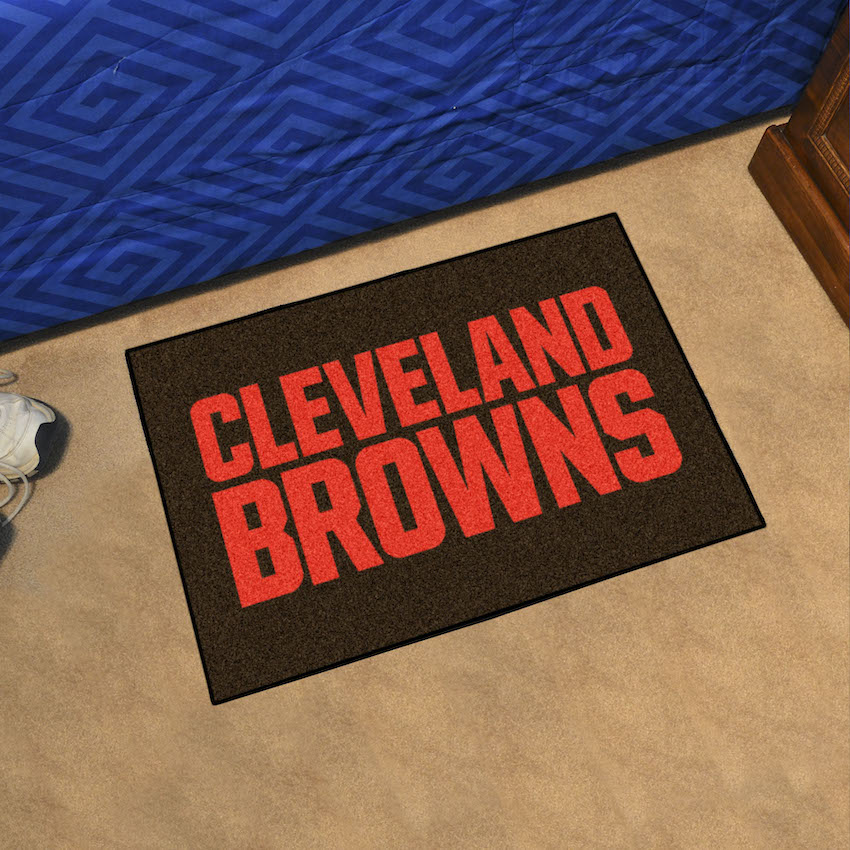 Bengals - Browns House Divided Mat - 34 x 45