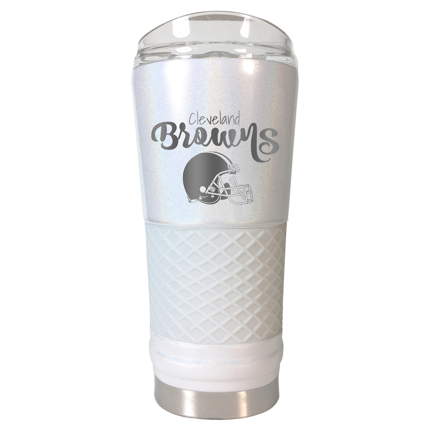 Cleveland Browns 24 oz OPAL Draft Travel Tumbler