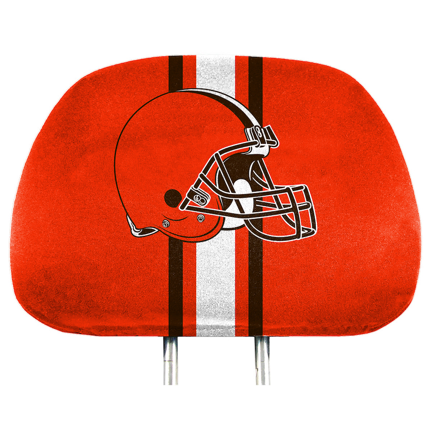 Cleveland Browns Printed Head Rest Covers