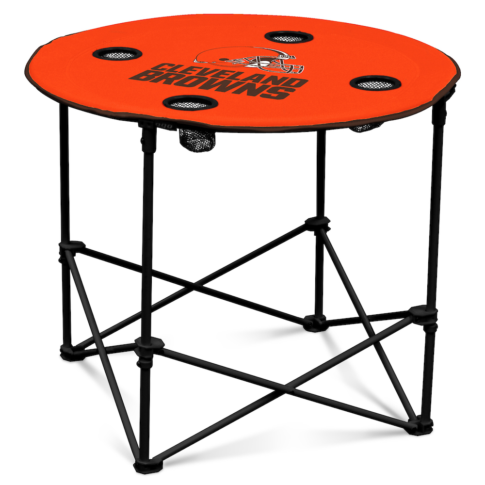Cleveland Browns Round Tailgate Table