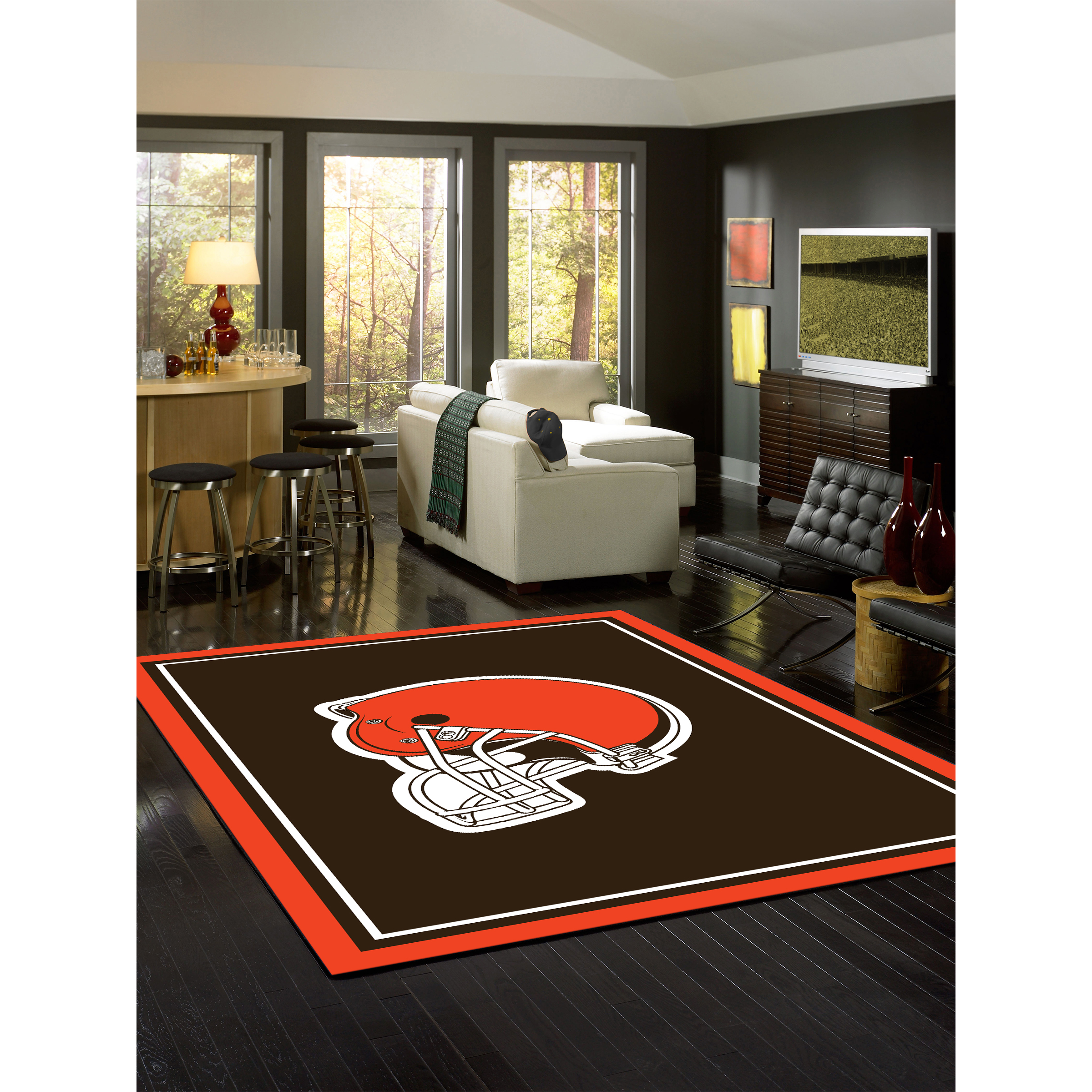 Cleveland Browns 4 X 6 SPIRIT Rug