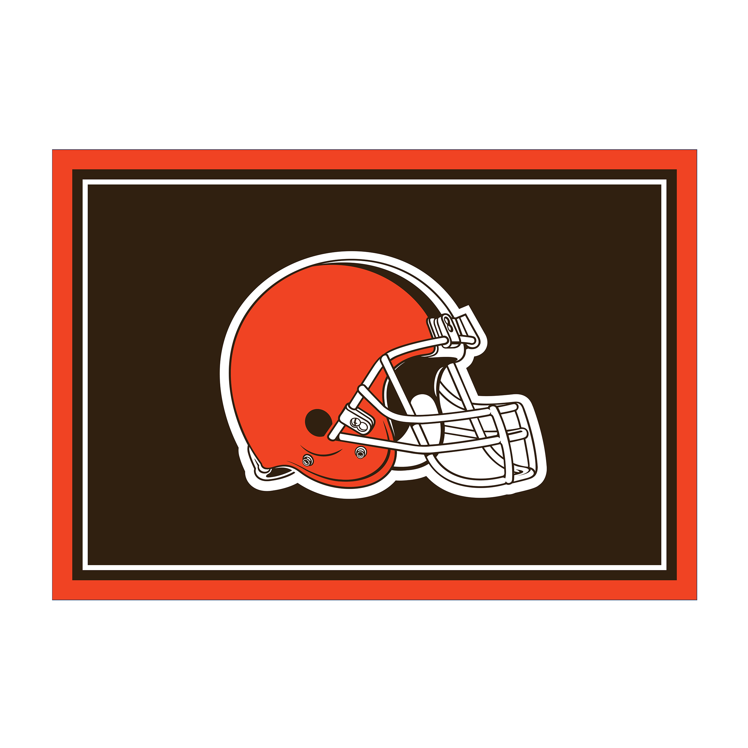 Cleveland Browns 8 X 11 SPIRIT Rug